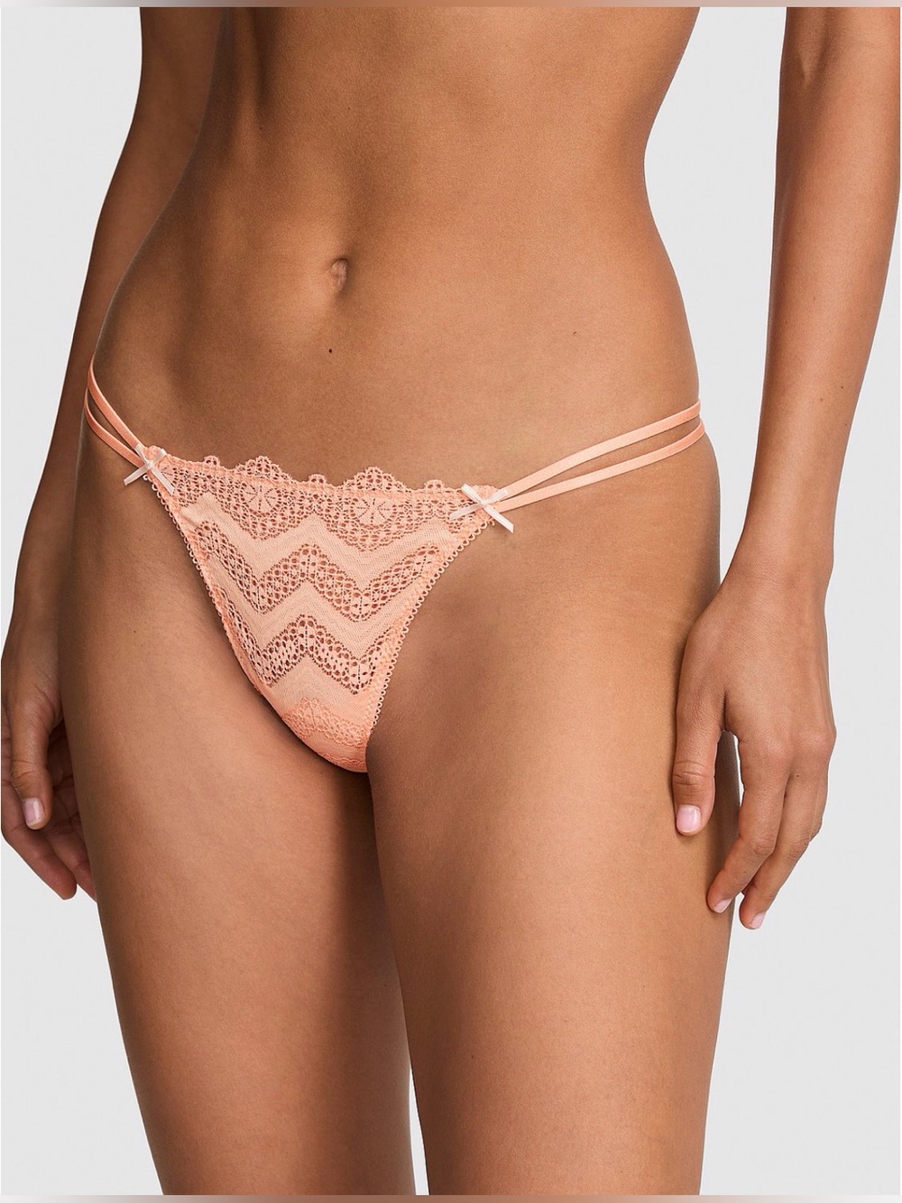 NWT PINK Victoria’s Secret Pink Wink V-String Panty